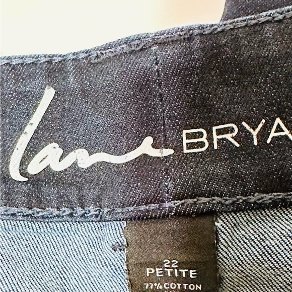 Lane Bryant Trouser Jeans Womens Size 22 Petite Denim Blue Tighter Tummy - Picture 6 of 8